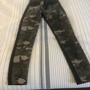 Hudson camo sequin jeans